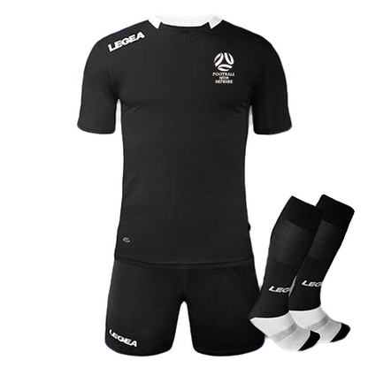 Football NSW Referees Monaco Training Kit Black