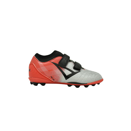 Scarpa Correa Calcio Football Boot Silver/Red **INSTORE PICKUP ONLY**