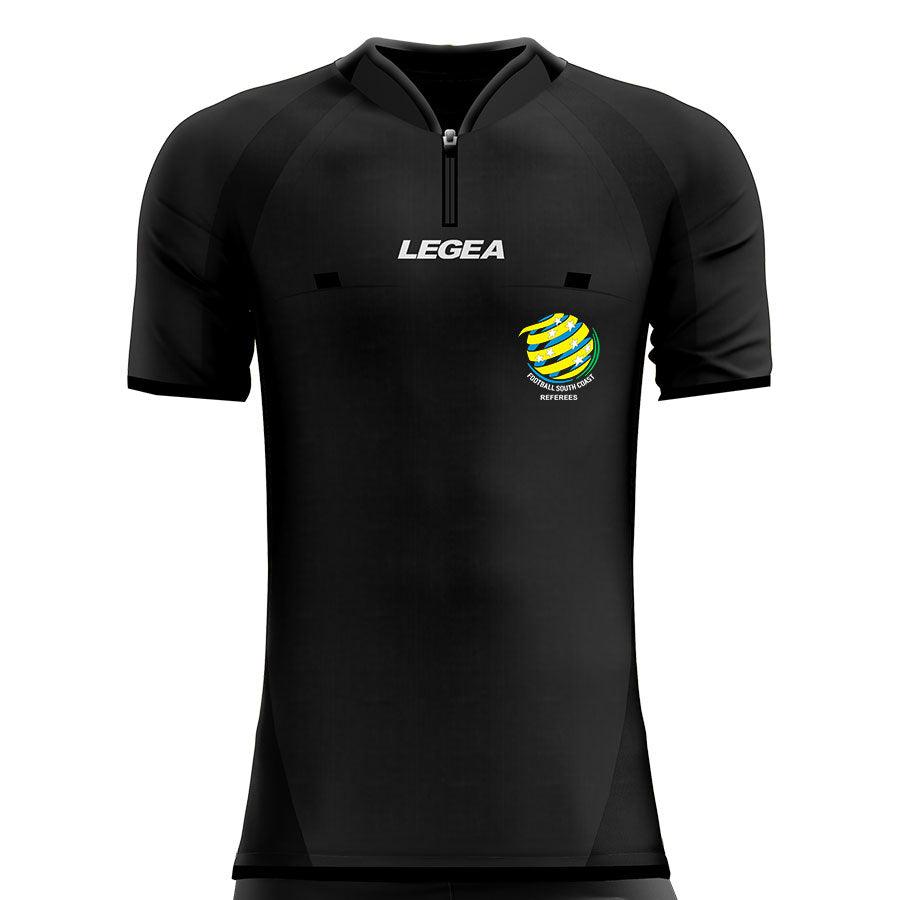 Football South Coast Referees Arbitro Drive Referee Jersey Black - Legea Australia