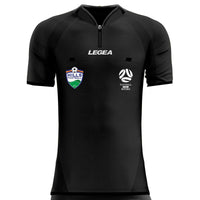 Hills Football Referees Arbitro Drive Referee Jersey Black - Legea Australia