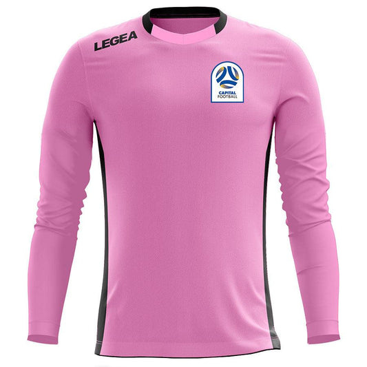 Capital Football Referees Monaco Training Jersey Long Sleeve Pink - Legea Australia